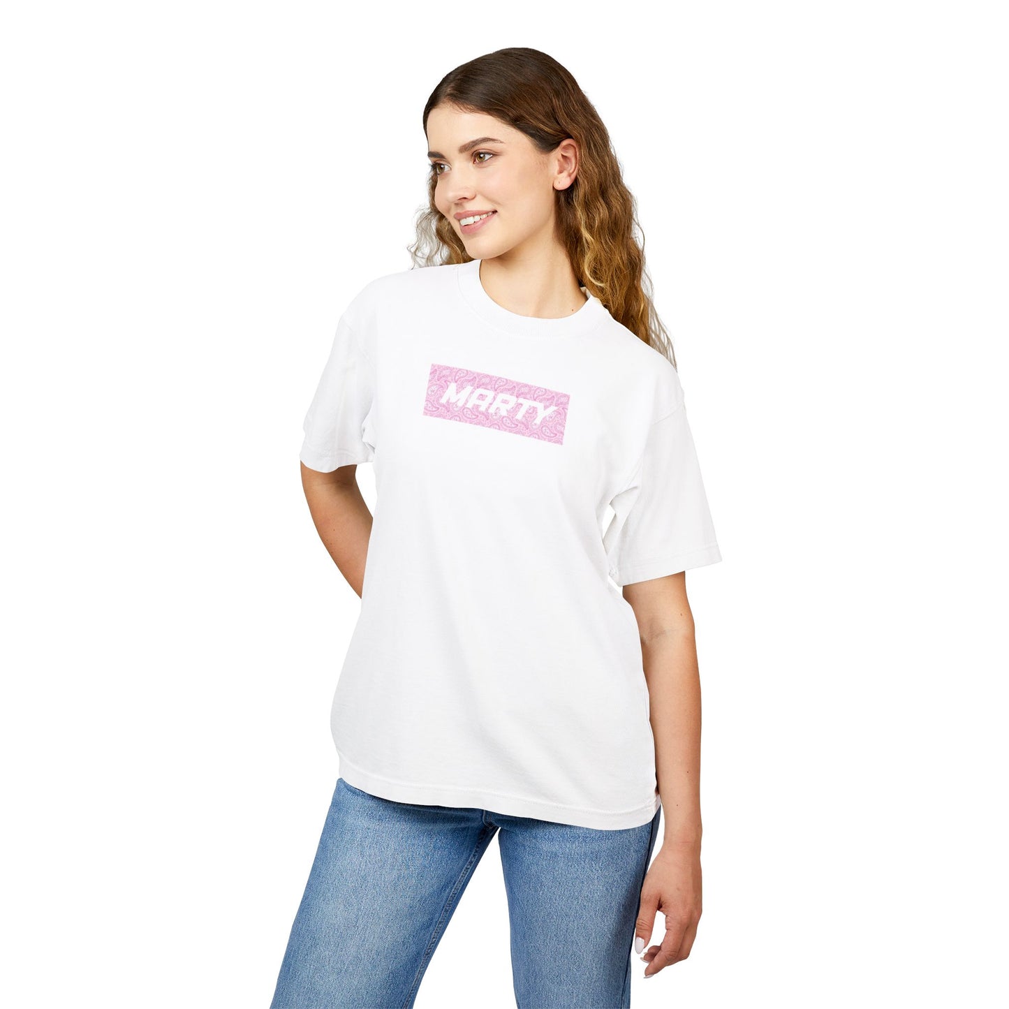 Marty Dunstan Pink 'Bandana' Tee
